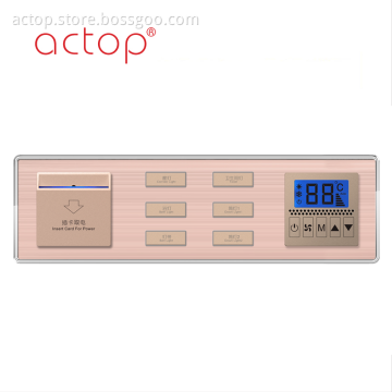 Hot Sale Hotel Lighting Control Switch Panel